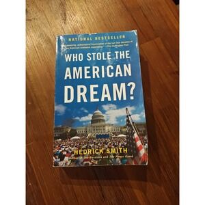 Who Stole American Dream Paperback Smith Hedrick Signed Autograph 9780812982053